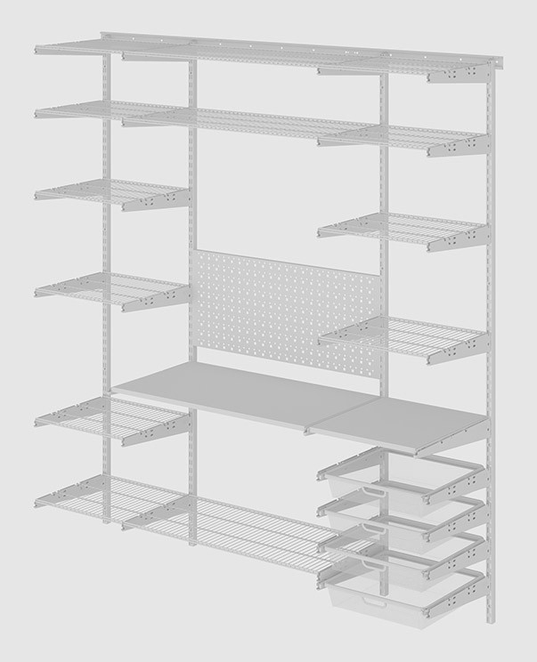 Гардеробная система Практик Home Гараж 2 Гардеробная система Практик Home Гараж 2