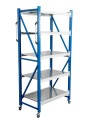 Стеллаж мобильный БиКом СТ-4 300x120x80 5 полок Стеллаж мобильный БиКом СТ-4 300x120x80 5 полок