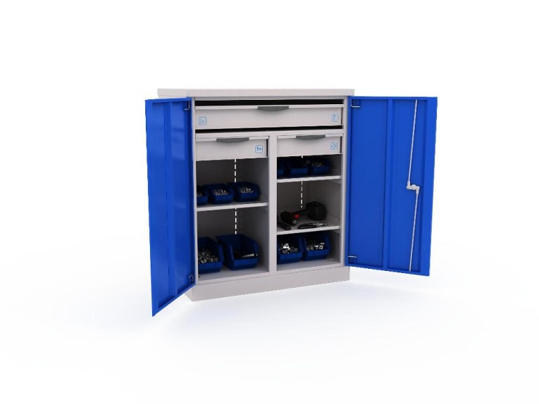 Шкаф инструментальный ERGO 181/2 №12  Шкаф инструментальный ERGO 181/2 №12