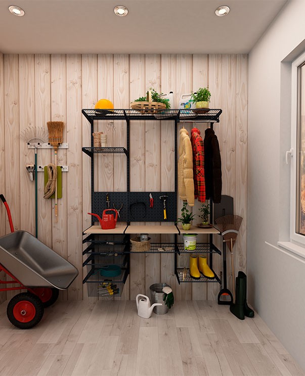 Гардеробная система Практик Home Дача 1 