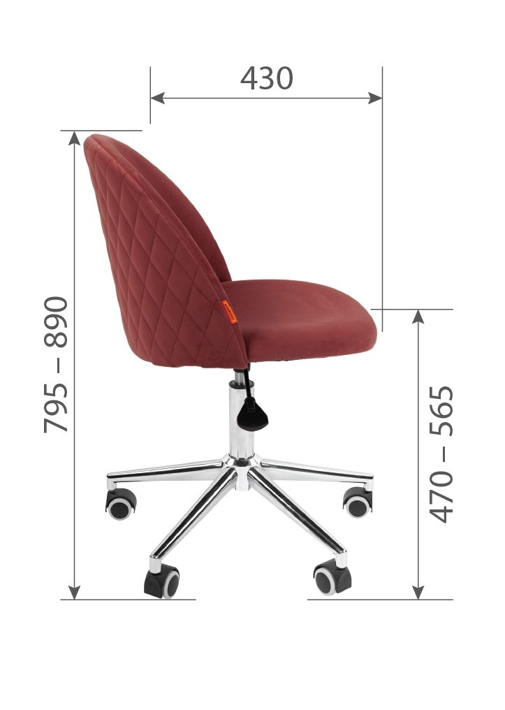 Кресло Chairman Home 118 Россия ткань Т-55 серый 