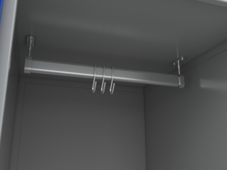 Шкаф гардеробный металлический COMFORT 1700/44 (1200) 