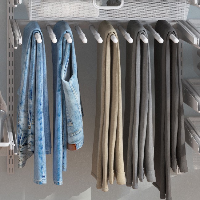 Брючница выдвижная GT-45 белая 