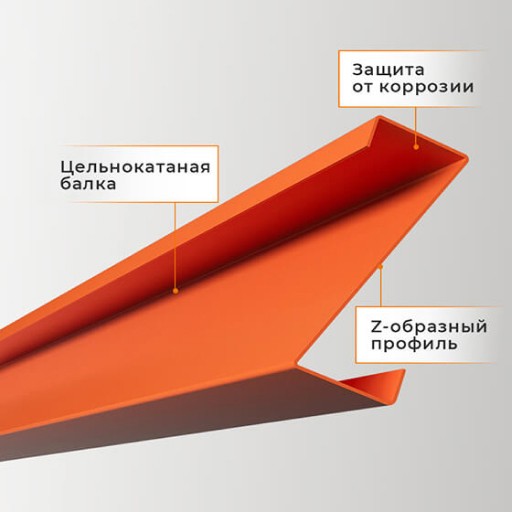 Стеллаж паллетный СПЛ 2000х1800х1100 1 ярус (1300/9700) 