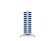 Стеллаж для пластиковых лотков SORTEX двухсторонний 1500x1000x800.01 