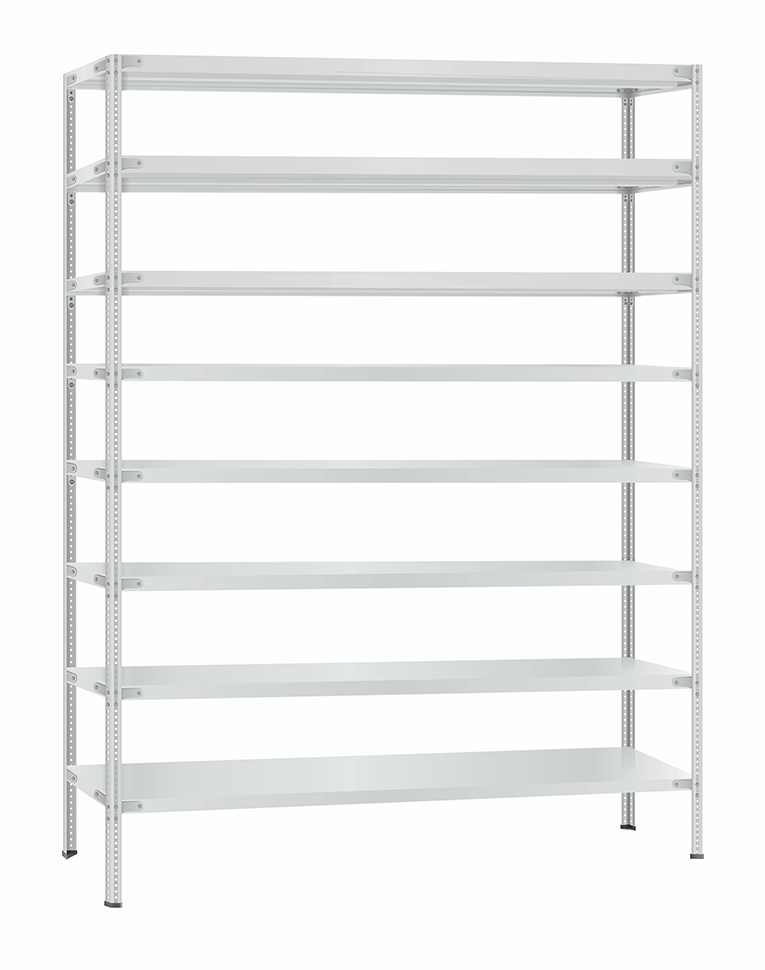 Стеллаж металлический Титан МС-900 2200x1000x600 8 полок Стеллаж металлический Титан МС-900 2200x1000x600 8 полок