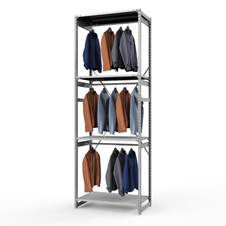 Стеллаж металлический ТСУ Универсал, 3000х1060х600 мм.Штанги: 3шт. Полки: металл 4 шт.  Стеллаж металлический ТСУ Универсал, 3000х1060х600 мм.Штанги: 3шт. Полки: металл 4 шт.