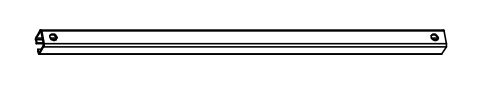 Связь горизонтальная 763/ 850 (СТ-051) цинк 