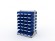 Стеллаж для пластиковых лотков SORTEX двухсторонний 1500x1000x800.03  Стеллаж для пластиковых лотков SORTEX двухсторонний 1500x1000x800.03
