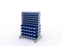 Стеллаж для пластиковых лотков SORTEX двухсторонний 1500x1000x800.04 Стеллаж для пластиковых лотков SORTEX двухсторонний 1500x1000x800.04
