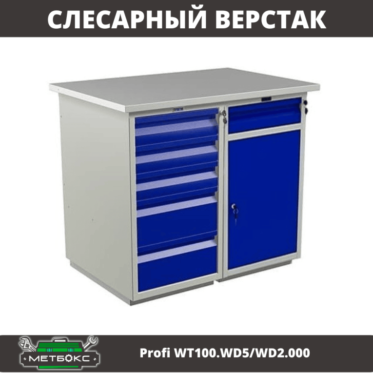 Верстак Profi WT100.WD5/WD2.000  Верстак Profi WT100.WD5/WD2.000