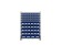 Стеллаж для пластиковых лотков SORTEX двухсторонний 1500x1000x800.05 