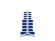 Стеллаж для пластиковых лотков SORTEX двухсторонний 1500x1000x800.05 