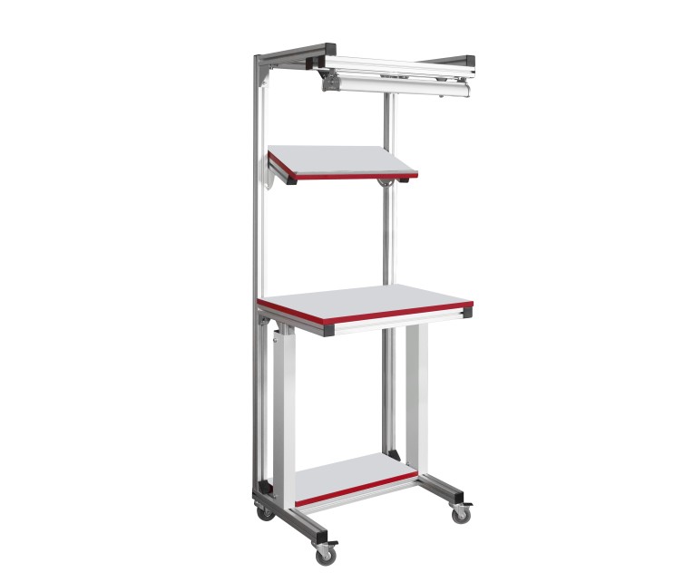 Стойка подкатная компьютерная Gresson СПК-КП 