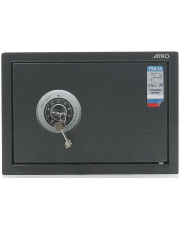 Офисный сейф Aiko TSN 30 KL, вид спереди
