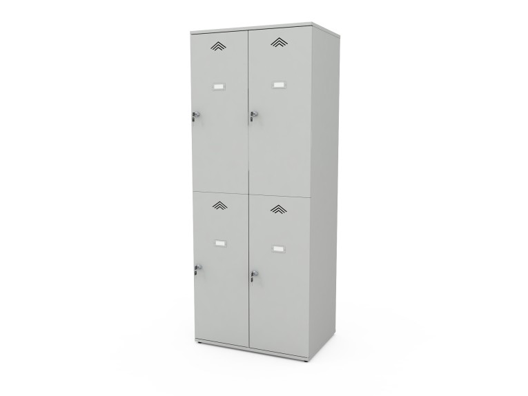 Шкаф гардеробный металлический COMFORT 2000/24 (800) 