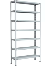 Стеллаж металлический Титан МС-500 1000х1000х400 7 полок Стеллаж металлический Титан МС-500 1000х1000х400 7 полок