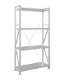 Стеллаж MS U 2500x1200x400 4 полки (280 кг, перф) Стеллаж MS U 2500x1200x400 4 полки (280 кг, перф)