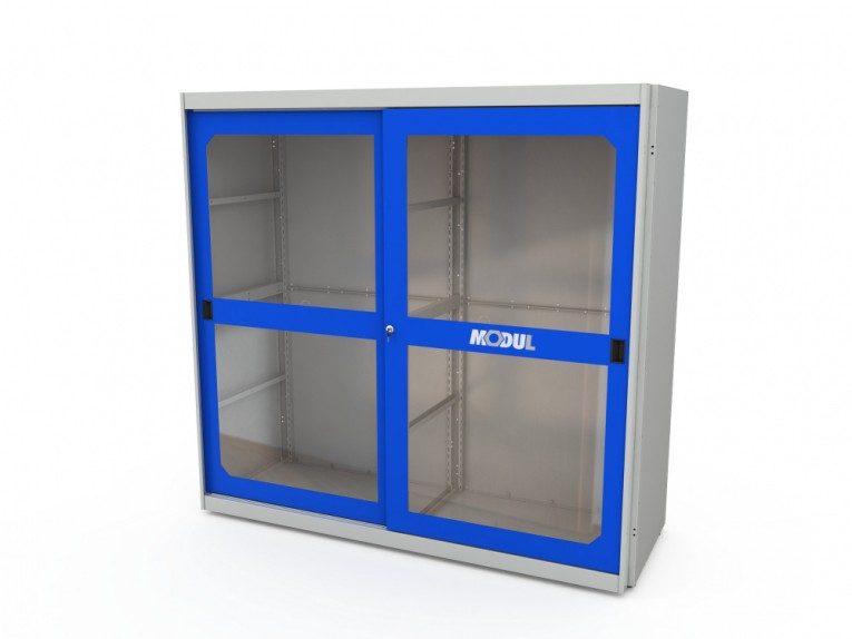Корпус шкафа для инструментов MODUL XXL с дверями со смотровыми окнами 
