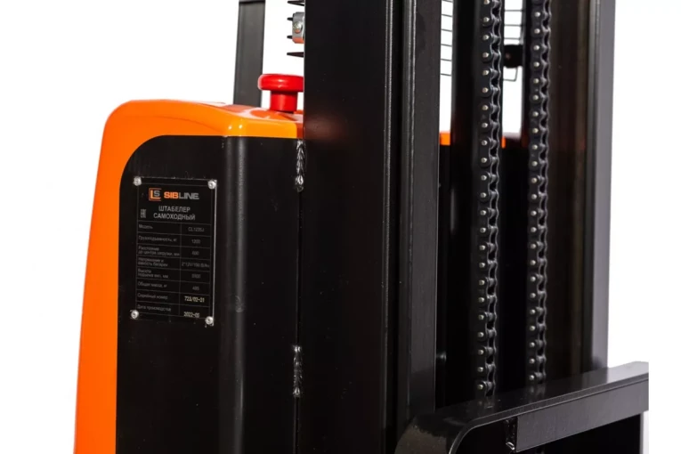 Штабелер электрический самоходный 1 т - 3,5 м Вилы: 1150 , Гелевая АКБ, CL1035J SIBLINE 