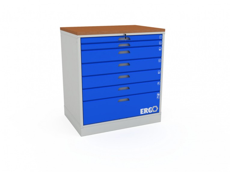 Тумба инструментальная ERGO XL 07.2 