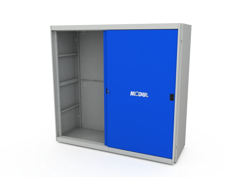 Корпус шкафа для инструментов MODUL XXL с раздвижными дверями сплошными 