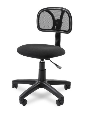 Офисное кресло CHAIRMAN 250, ткань C/сетчатый акрил, черный