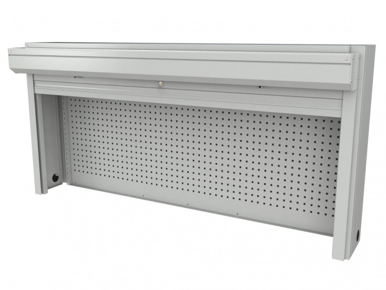 Экран перфорированный с роллетой 2000 мм  Экран перфорированный с роллетой 2000 мм