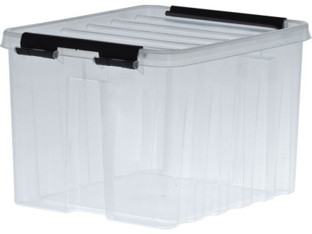 Контейнер Rox Box Original 3 (210х170х135 мм с крышкой и клипсами прозрачный)