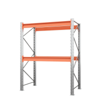 Стеллаж паллетный СПЛ 3500х1800х1100 2 яруса (1300/9700) Стеллаж паллетный СПЛ 3500х1800х1100 2 яруса (1300/9700)