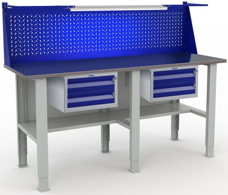 Верстак Expert W200.F2/F2/F2.211.W Верстак Expert W200.F2/F2/F2.211.W