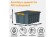 Контейнер особопрочный Rox Box PRO 16 (415х300х190 мм с крышкой и клипсами, антрацит) 