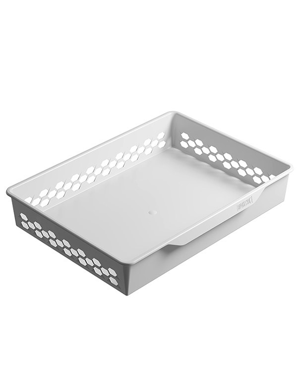 Корзина пластиковая GBP 60х10 белая 