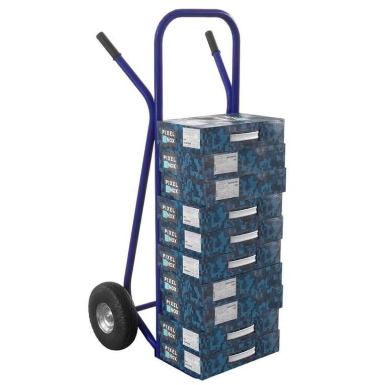 Тележка грузовая двухколесная НТТ 1839, г/п 250 кг, колеса литые 250 мм 