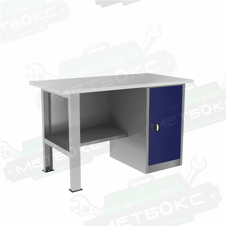 Однотумбовый слесарный верстак ВП-2/1,2 