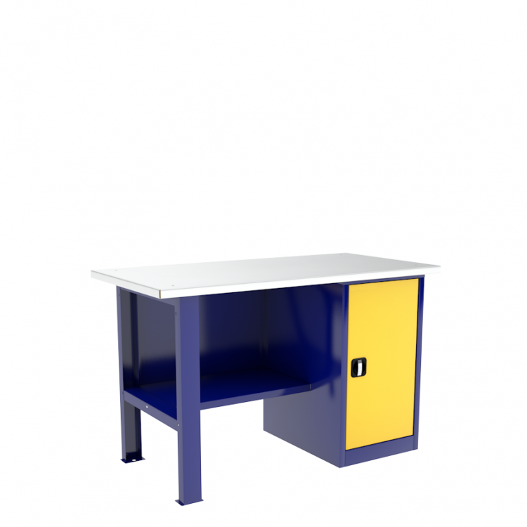 Однотумбовый слесарный верстак ВП-2/1,2 