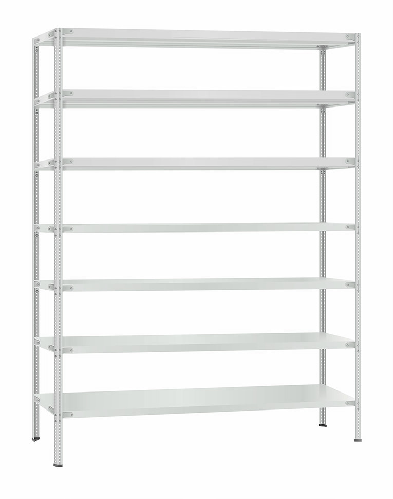 Стеллаж металлический Титан МС-900 1500x1000x500 7 полок Стеллаж металлический Титан МС-900 1500x1000x500 7 полок