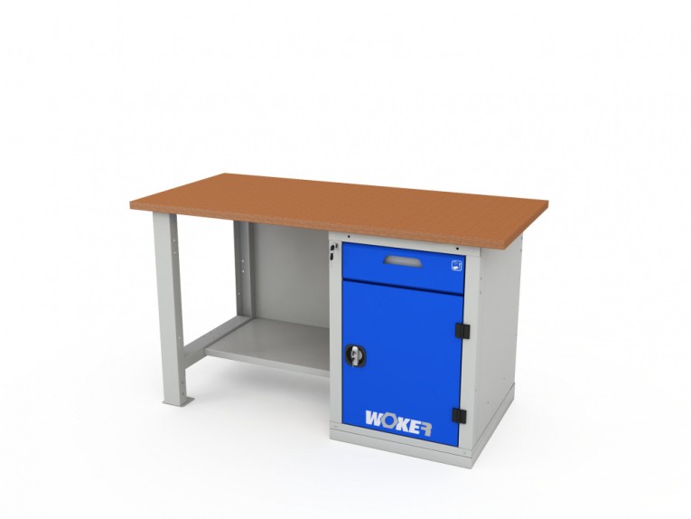 Верстак однотумбовый WOKER PRO 1002.1500 