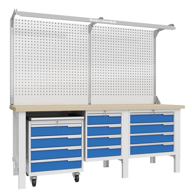 Стол-верстак Craft 2202.S4L4M4.4-2F 