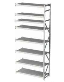 Дополнительная секция MS Profi 2500x1200x400 8 полок Дополнительная секция MS Profi 2500x1200x400 8 полок