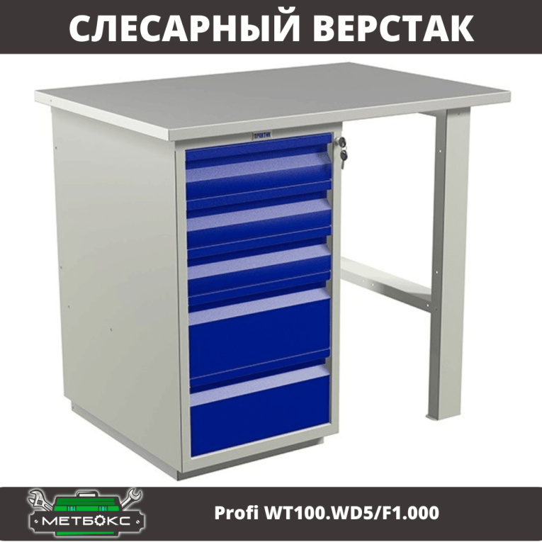Верстак Profi WT100.WD5/F1.000 (WB 100Sh + WD5) 