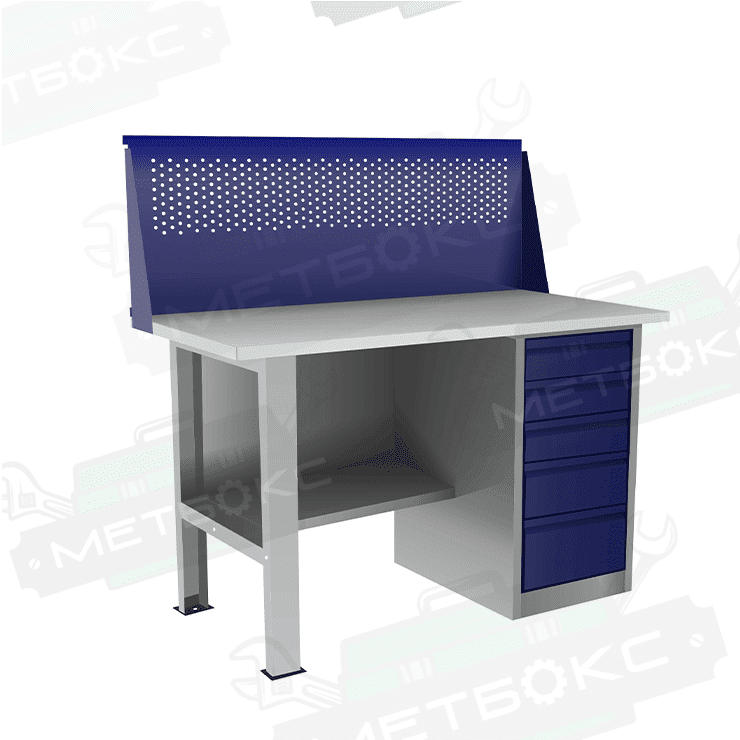 Верстак с драйвером ВП-3/1,4 с экраном  Верстак с драйвером ВП-3/1,4 с экраном