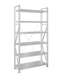 Стеллаж MS U 2000x1500x600 6 полок (250 кг, металл) Стеллаж MS U 2000x1500x600 6 полок (250 кг, металл)