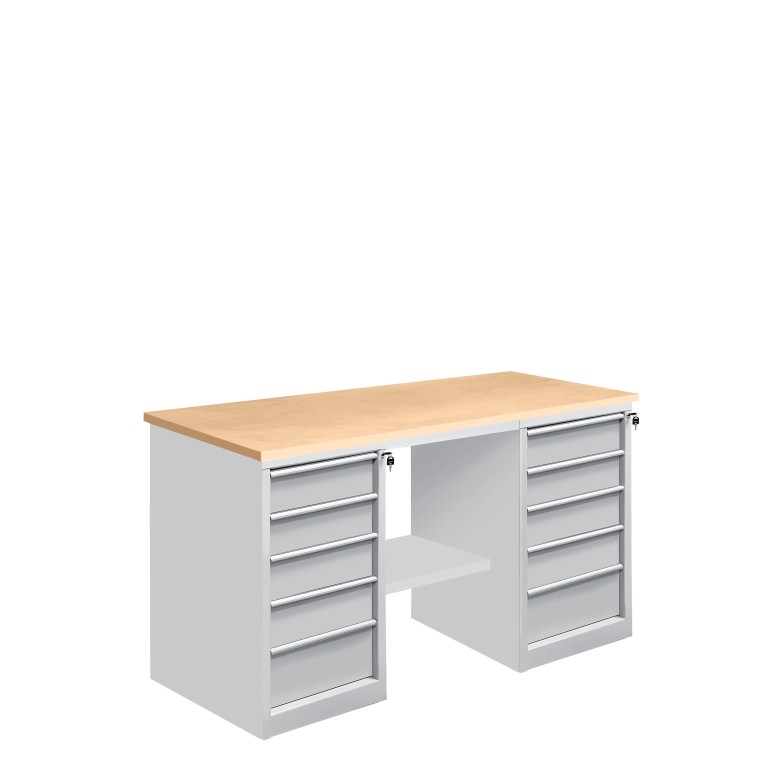 Верстак слесарный Gresson ВС-Т5Т5 ВС-1500Т5Т5 