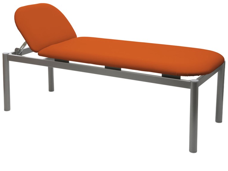Кушетка медицинская смотровая МД КС-01 (Оранжевый) 