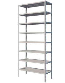 Стеллаж MS Standart 1850х1000х250 8 полок Стеллаж MS Standart 1850х1000х250 8 полок