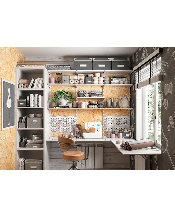 Гардеробная система Практик Home Мастерская 1 Гардеробная система Практик Home Мастерская 1