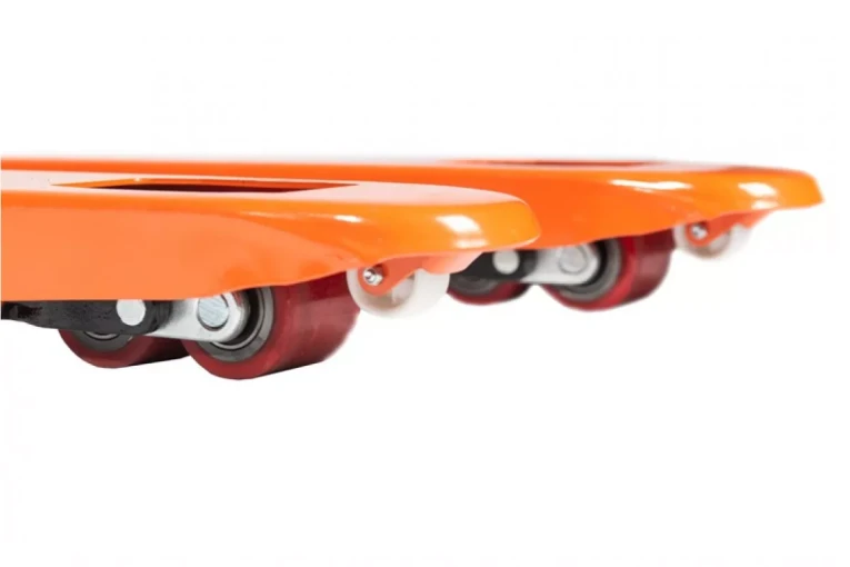 Гидравлическая тележка (рокла) ACR, 2,5 т, Вилы: 800 Х 550, СибТаль, полиуретановые колеса 