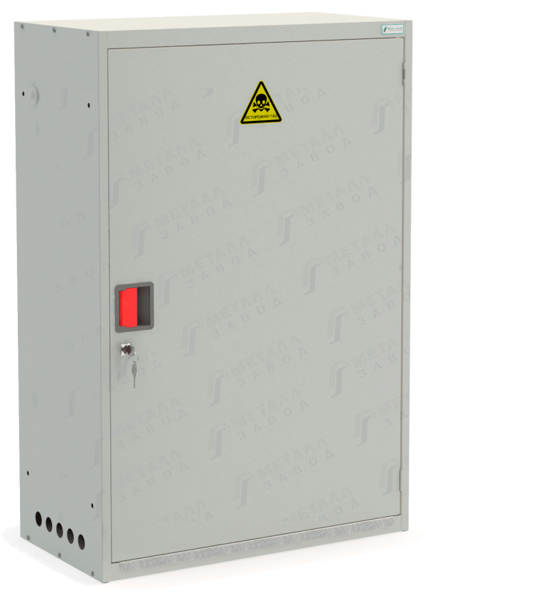 Шкаф для газовых баллонов ШГР 50-2-4 (2х50л)  Шкаф для газовых баллонов ШГР 50-2-4 (2х50л)