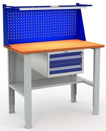 Верстак Expert W120.F2/F2.111.WSh 